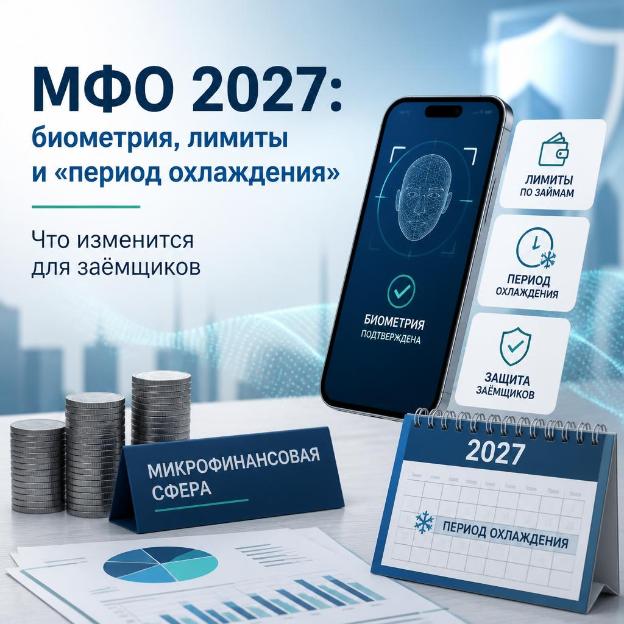 МФО-2027: биометрия, лимиты и «период охлаждения»