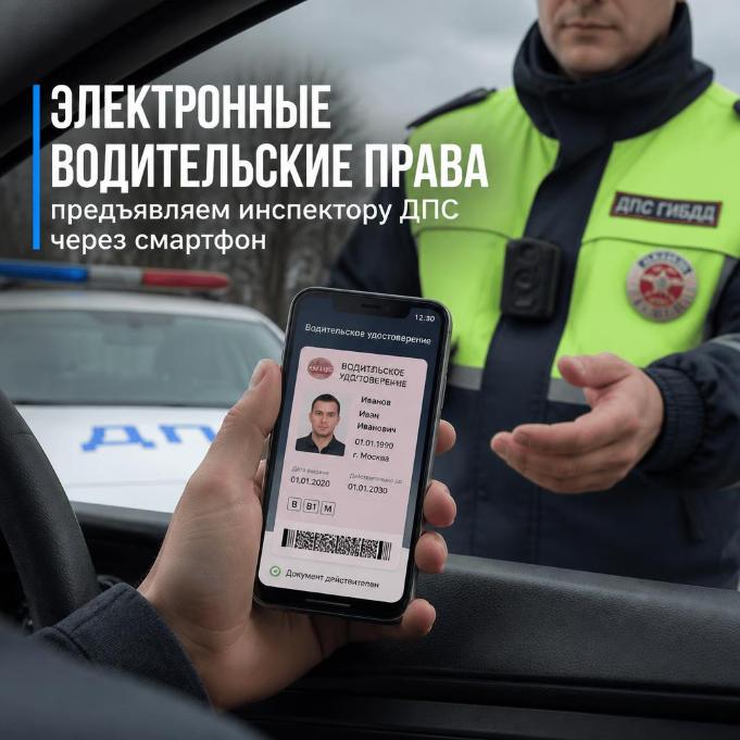 Электронные водительские права и ОСАГО с 8 сентября 2026: как предъявлять через QR-код
