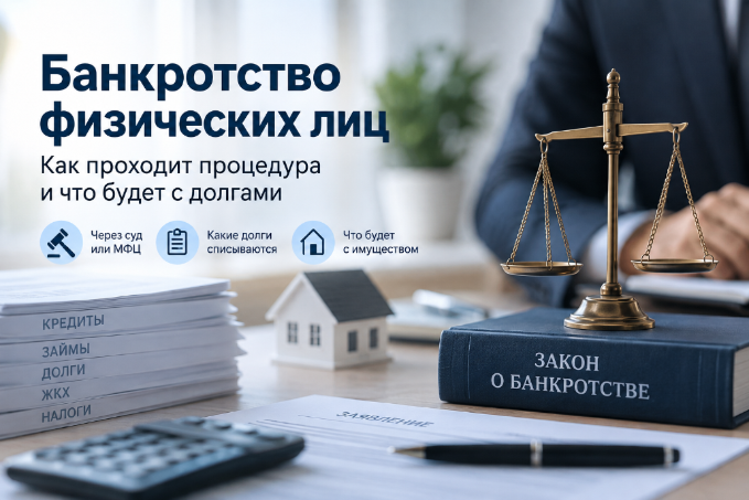 Банкротство физических лиц: как проходит процедура и что будет с долгами