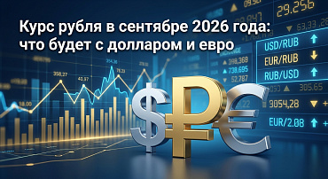 Курс рубля в сентябре 2026 года: что будет с долларом и евро