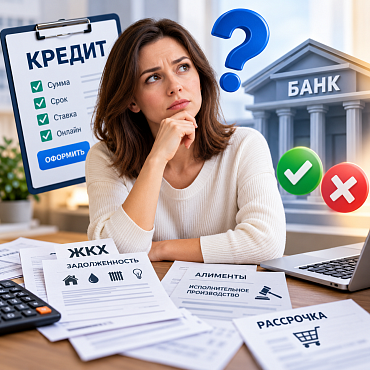 Есть долги — дадут ли кредит? Что проверяет банк перед одобрением